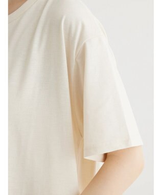 Green Parks 裾切り替えＴＥＥワンピース Black