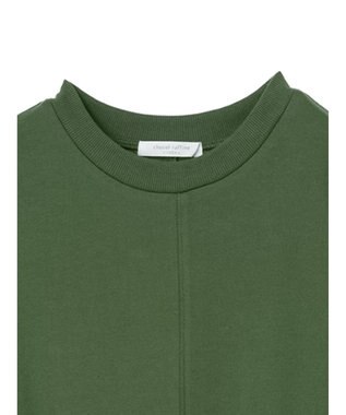 Green Parks ミニ裏毛ワンピース Green