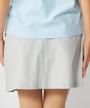 FILA GOLF／marie claire 【Kappa】ハーフプリーツスカート ライトグレー
