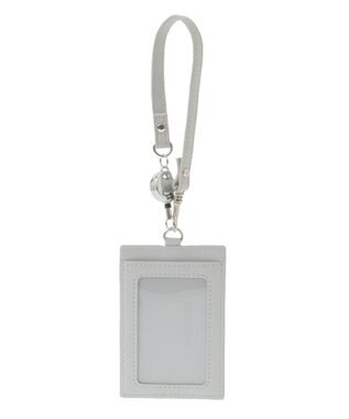 Maison de FLEUR リール付きビジューリボンパスケース Light Blue