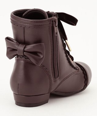 ANY KIDS 編み上げ ブーツ ブラウン