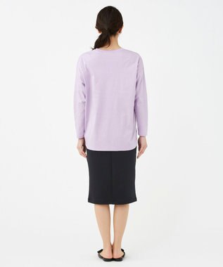KASHIYAMA 【抗菌消臭】クレンゼ ロングスリーブTeeシャツ ラベンダー
