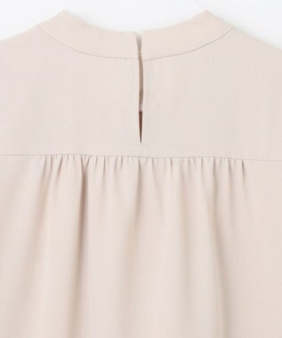 ANY 【洗濯機可能】プリントブラウス エクリュ