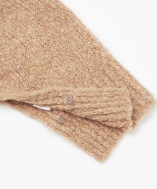 23区 【GOLD LABEL】アルパカ混ブラッシュ マルチウェイ ストール ベージュ系