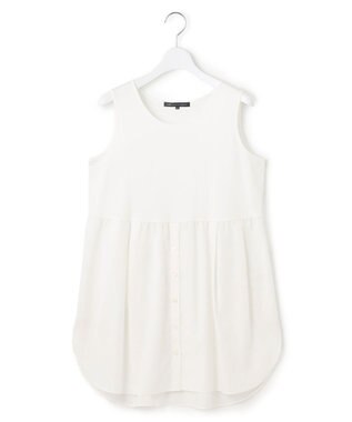 23区 【洗える】レイヤードコンビ ニット グレー系