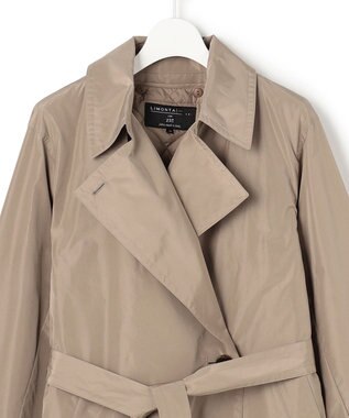 23区 【先行予約】LIMONTAハイカウントメモリータフタ ライナー付き アウター ブラウン系