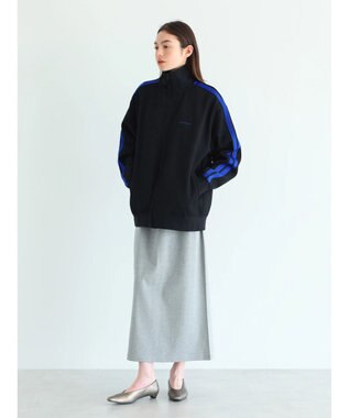 CRAFT STANDARD BOUTIQUE リブロングスカート Light Gray Mixture