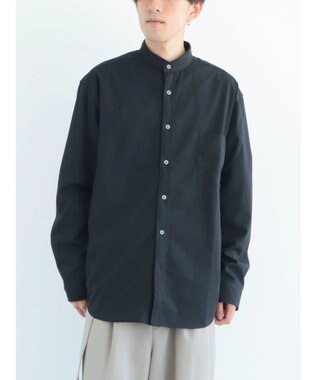 CRAFT STANDARD BOUTIQUE Ｔ／Ｒバンドカラーシャツ Black