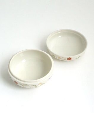 たち吉 【たち吉】色唐草蓋物〈２個〉美濃焼 ホワイト系その他