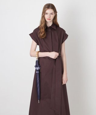 MOONBAT 【 遮光率100％/遮熱/UV】PAUL&JOE ACCESSOIRES(ポール&ジョー) 晴雨兼用日傘  Lovely daisy  クリザンテーム ヌネット 長傘 竹手元 ディープブルー