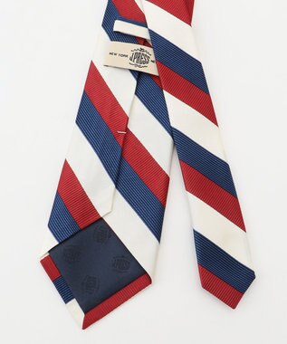 J.PRESS MEN 【STRUCTURE MIX COLLECTION】レジメンタル ネクタイ レッド系1