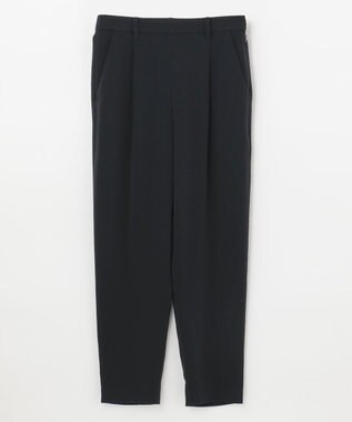 ANY フレンチスリーブブラウス×パンツ セットアップ ネイビー系