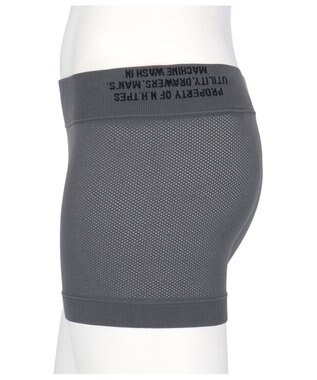 WACOAL MEN WACOAL MEN <N.HOOLYWOOD TPES>コラボ 【PANTS HOLIC】 ボクサーパンツ ワンサイズ(S-LL) 適度なフィット感 立体成型 前閉じ 下着 メンズ WT3624 /ワコールメン グレー