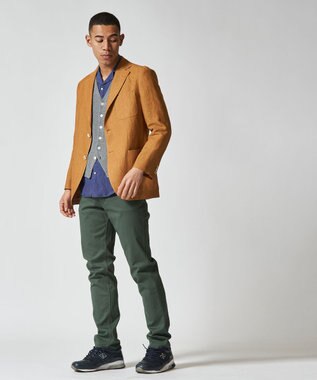 J.PRESS MEN 【SAFILIN】リネンキャンブリック ジャケット キャメル系