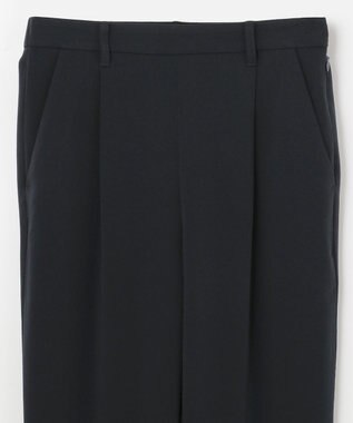 ANY フレンチスリーブブラウス×パンツ セットアップ ネイビー系