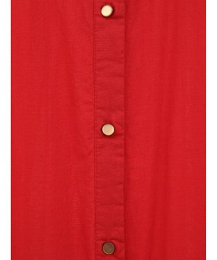 CRAFT STANDARD BOUTIQUE インド綿フレンチスリーブワンピース Red