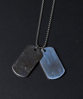 WEGO MWプレートネックレスST シルバー