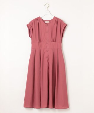 ANY SIS 【撥水・UVカット・速乾】ハイウエスト ワンピース ピンク