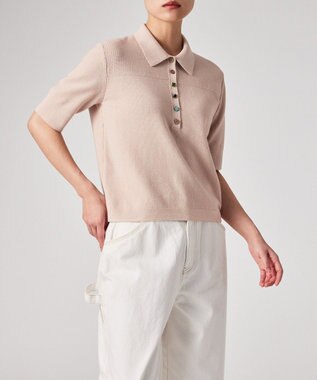 Paul Smith ラッキーチャームボタン ニットポロシャツ