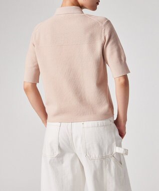 Paul Smith ラッキーチャームボタン ニットポロシャツ エクリュ