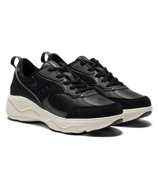 ASICS WALKING ゲルラシーロ レディース 2E相当 ブラック×ブラック