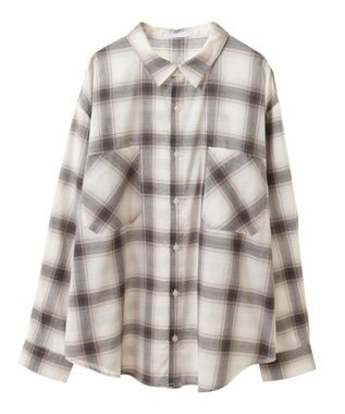 Green Parks アソートレギュラーカラーシャツ Check Black