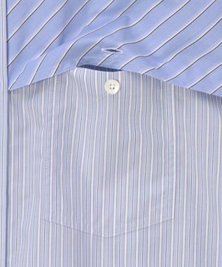 Paul Smith ミックス ストライプ シャツ ライトインディゴ