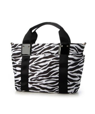 LA BAGAGERIE 【インクジェットプリント】2WAYトート ゼブラ