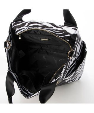 LA BAGAGERIE 【インクジェットプリント】2WAYトート ゼブラ