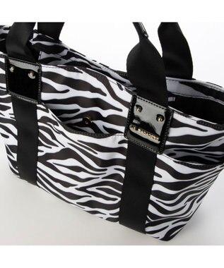 LA BAGAGERIE 【インクジェットプリント】2WAYトート ゼブラ