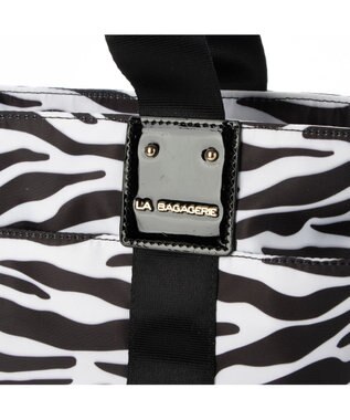 LA BAGAGERIE 【インクジェットプリント】2WAYトート ゼブラ