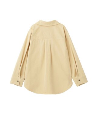 CRAFT STANDARD BOUTIQUE ワークシャツブルゾン Light Beige
