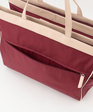 Y'SACCS トラベル ホライズンボストン ダークレッド