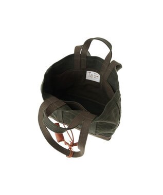 genten セルビッジトート2（中） ダークグリーン