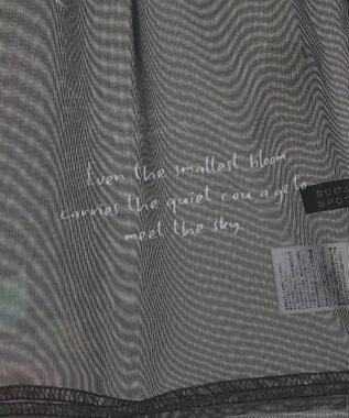 Green Parks ・ＳＵＧＡＲ　ＳＰＯＯＮ　フラワーｐｔシアーロンＴＥＥ Black