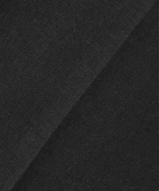 uncrave 【5周年企画・手洗い可】ライト リネン オールインワン（uncrave STANDARD） ブラック