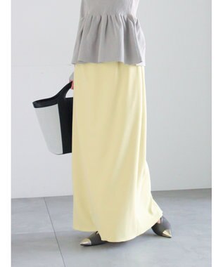 Te chichi ストレッチジョーゼットナロースカート《2026 spring catalog item》