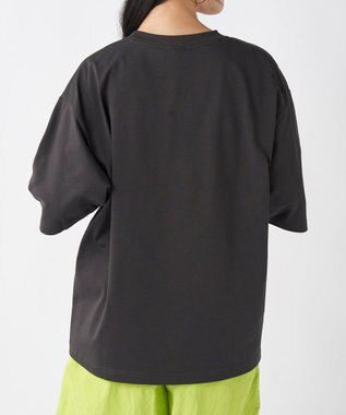 OP／FILA 【Kappa】ルーズフィット テニスグラフィックTシャツ ブラック