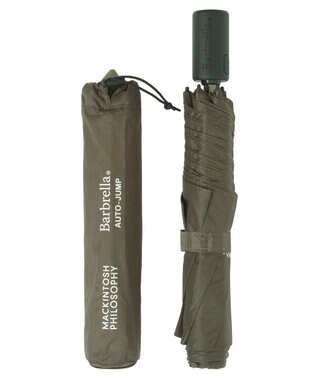 MOONBAT MACKINTOSH PHILOSOPHY(マッキントッシュ フィロソフィー) Birbrella AUTO-JUMP 無地 バーブレラ 自動開閉 雨傘 折りたたみ傘 カーキー