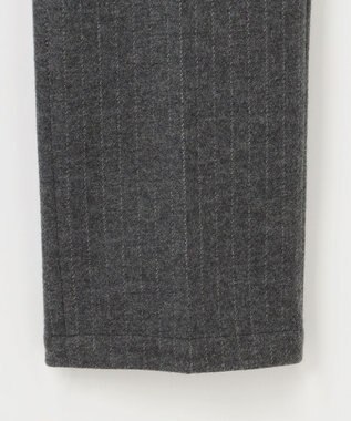 JOSEPH ABBOUD 【キングサイズ・軽量/ストレッチ/尾州産ジャージー素材】ウールミルドジャージータック パンツ グレー系1