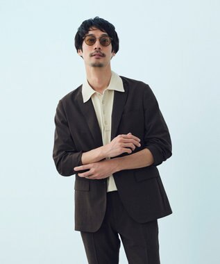 UNFILO MENS スゴ機能美 ニット ポロシャツ【ギフトにもおすすめ】 ベージュ