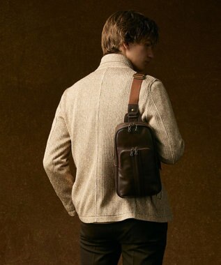 JOSEPH ABBOUD 【キングサイズ・軽量/ストレッチ/イージーケア】ツィーディーフリース ジャケット アイボリー系