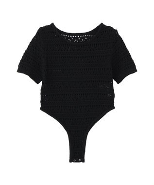earth music&ecology クロエシェボディニットスーツ Black