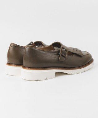 BONTRE 【LucaGrossi/ルカグロッシ】キルトデザインローファー/K328M-US カーキ