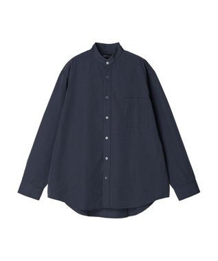 CRAFT STANDARD BOUTIQUE Ｔ／Ｒバンドカラーシャツ Dark Blue