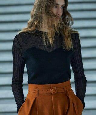 uncrave プレーンスーツ ワイドパンツ（uncrave WHITE） テラコッタ