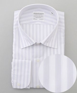 GOTAIRIKU 【形態安定】PREMIUMPLEATS_セミワイドカラー _通年ドレスシャツ(25年秋冬限定色)