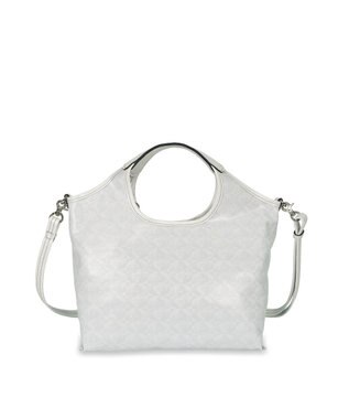 PELLE BORSA 2WAYハンドバッグ Alive アライブ 9085 ホワイト