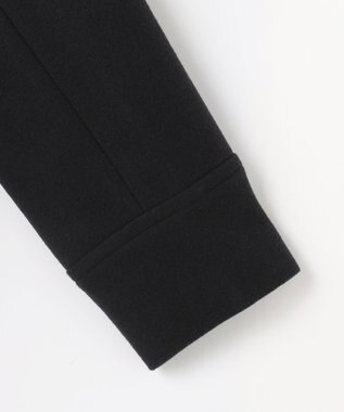 組曲 ウールモッサステンカラー コート ブラック系