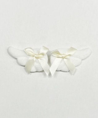 WEGO L2Pリボン羽クリップ オフホワイト